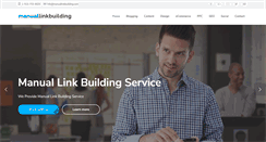 Desktop Screenshot of manuallinkbuilding.com