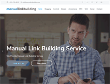 Tablet Screenshot of manuallinkbuilding.com